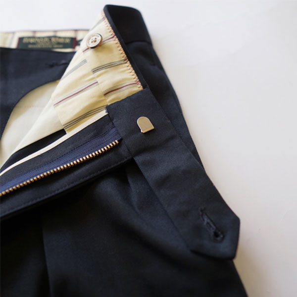 バーンストーマー BARNSTORMER マッカーサー2 2タックトラウザー MACARTHUR2 2TUCK TROUSER 1945P Navy