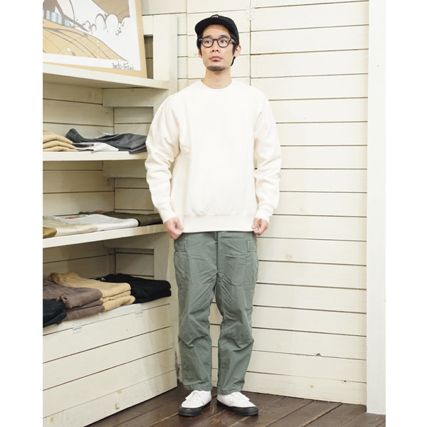 ハウスオブブランクス HOUSE OF BLANKS クラシック クルーネックスウェットシャツ CLASSIC CREWNECK SWEATSHIRT