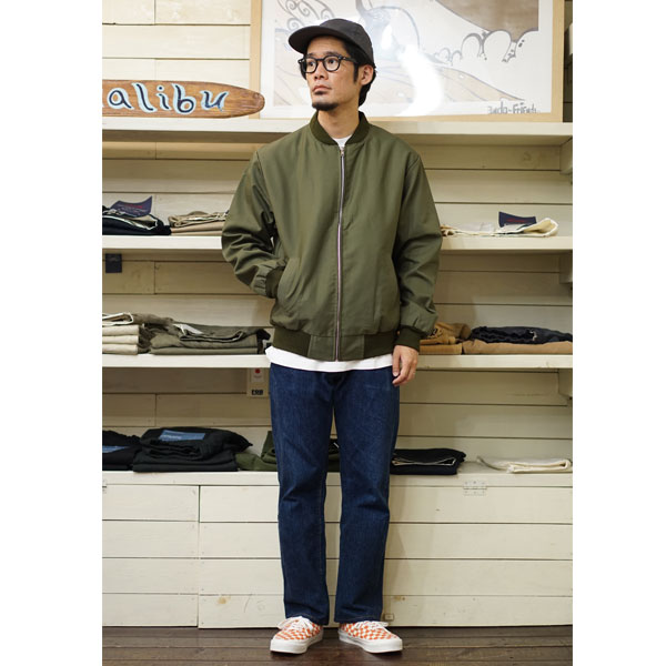 ペニーファージング PENNY FARTHING ハリントンジャケット HARRINGTON JACKET OLIVE